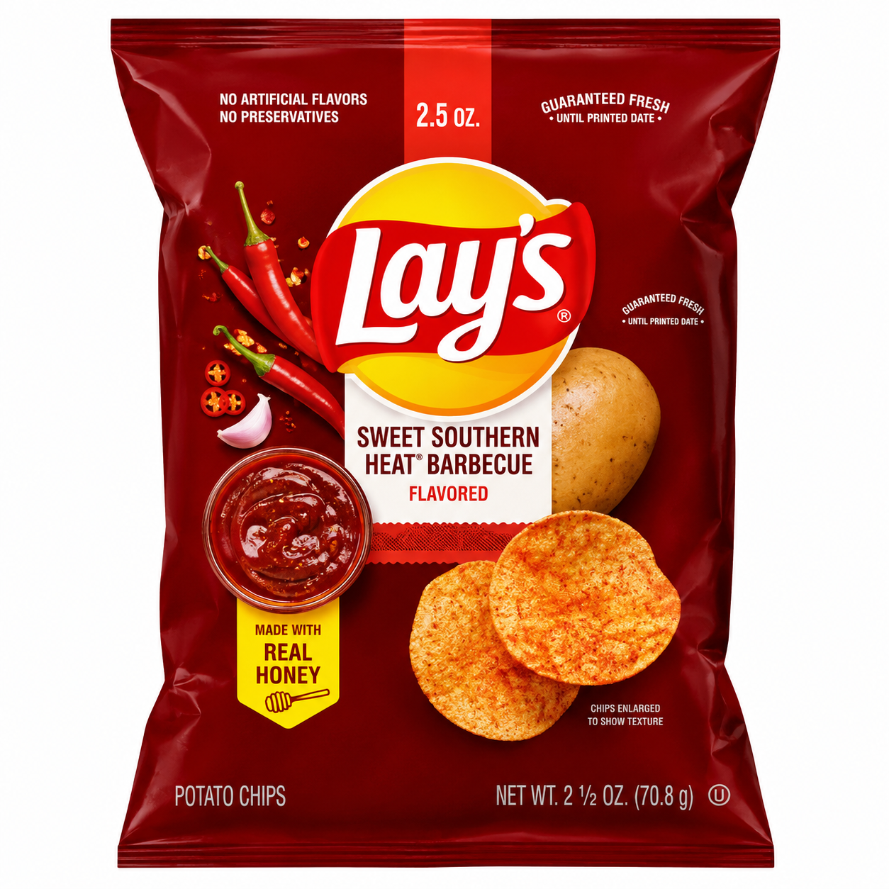 Lays southern heat barbecue
