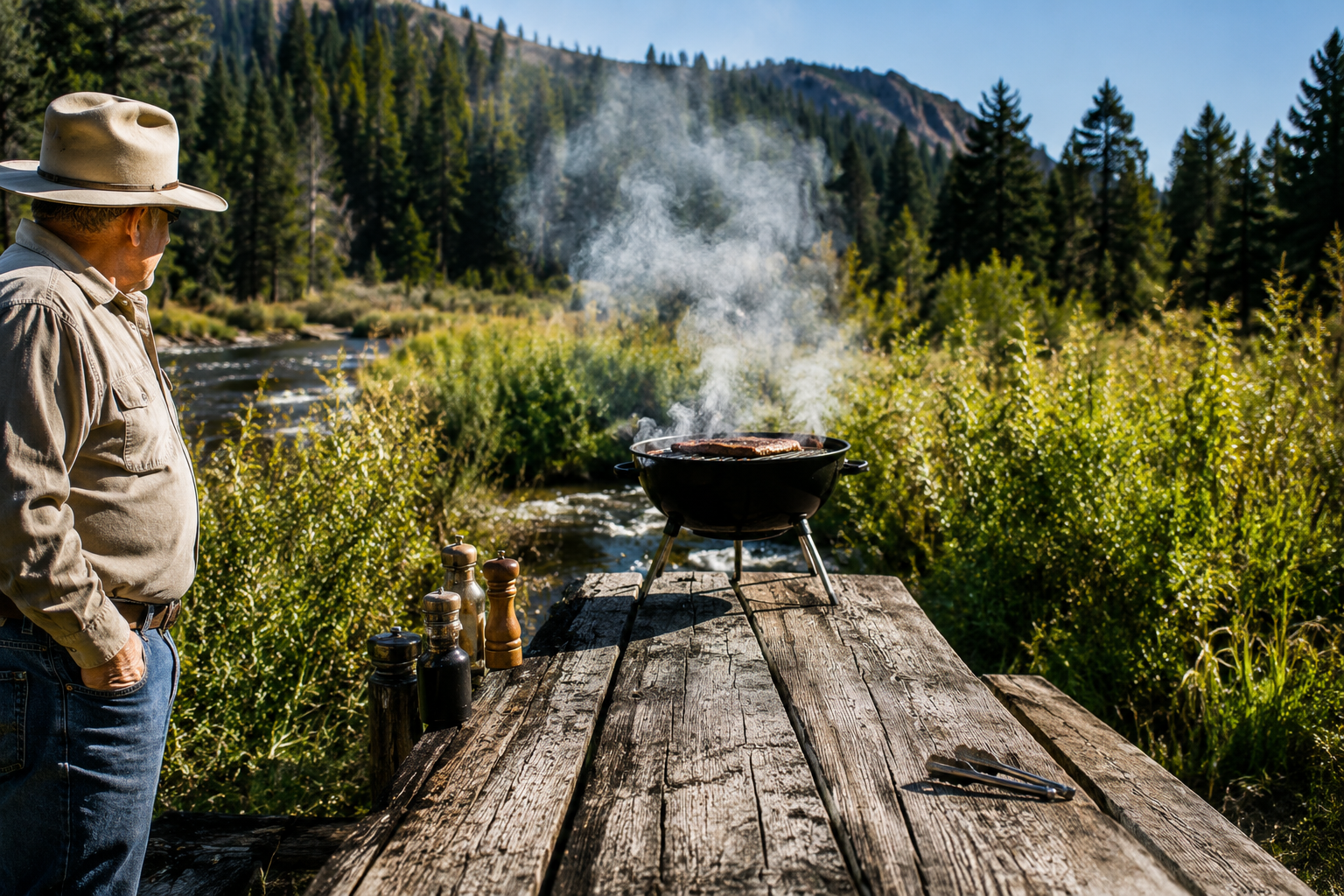 Portable Charcoal Grill