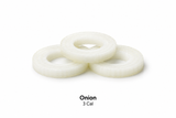 Sliced onions