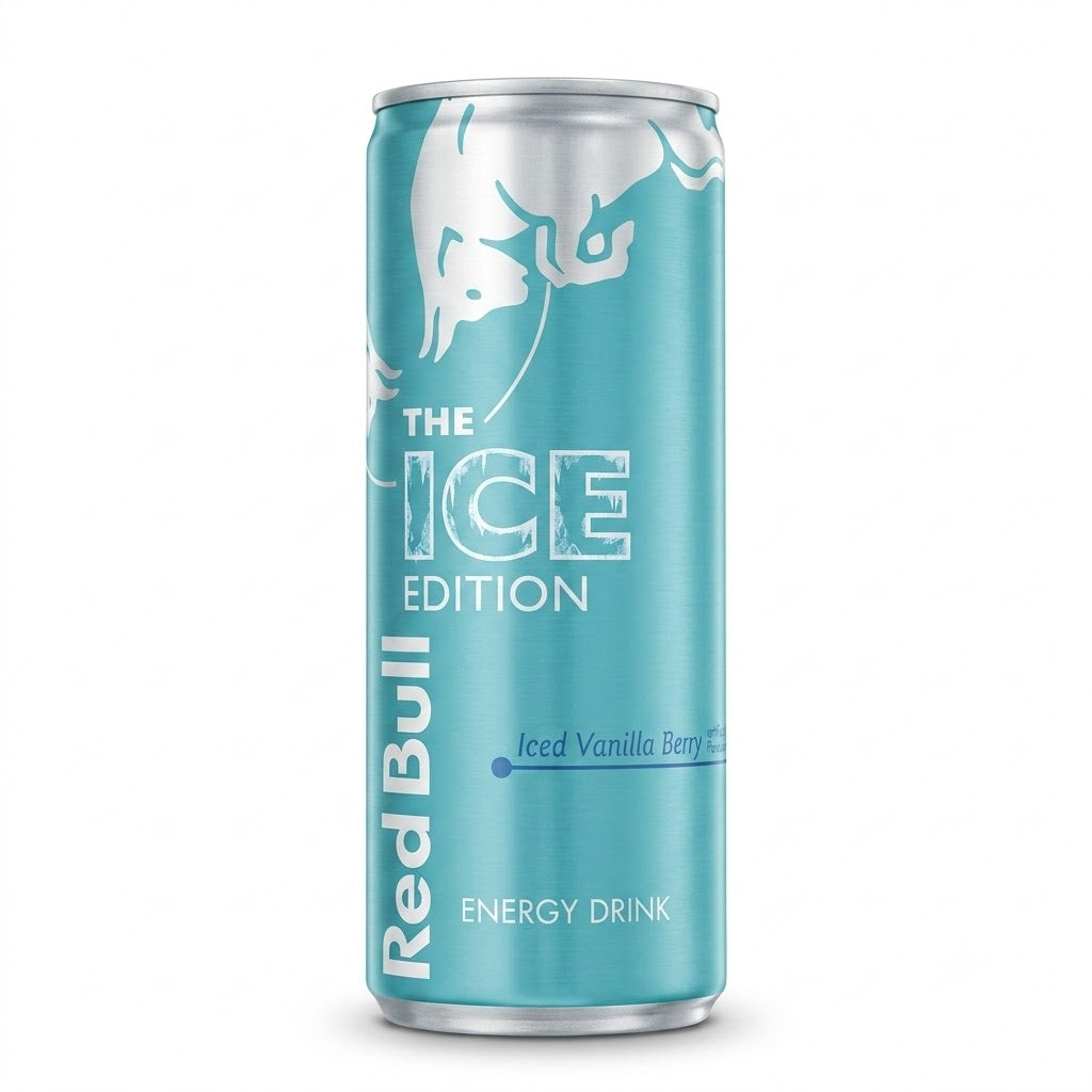 Red Bull iced vanilla berry