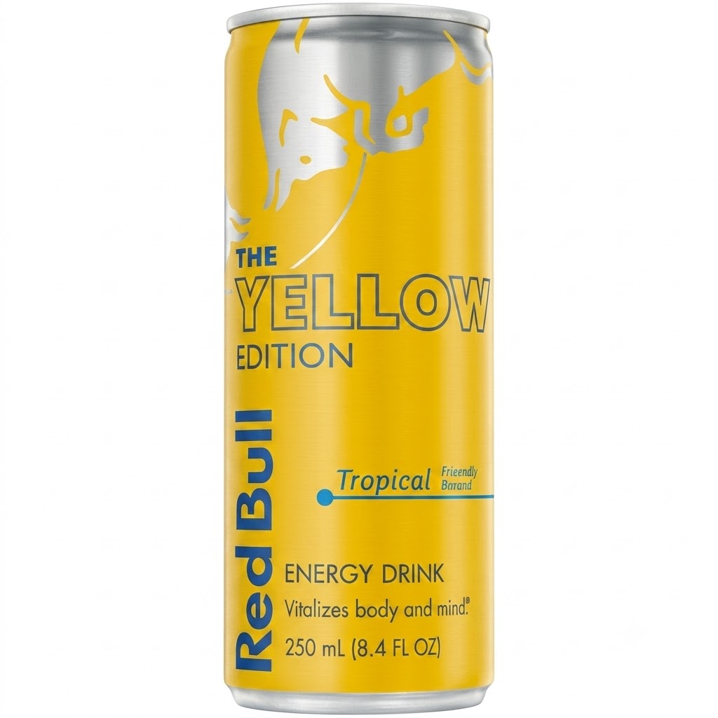 Red Bull The Yellow Edition Tropical