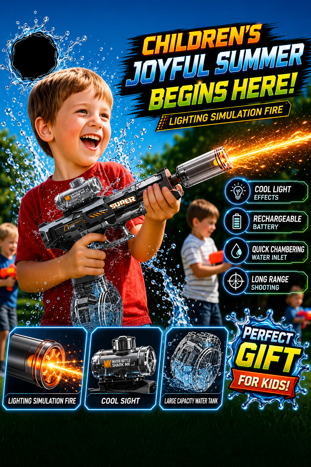 Electric water gun